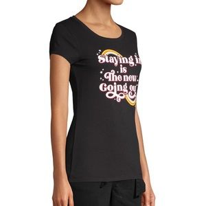 3/$20 Staying In Graphic Tee